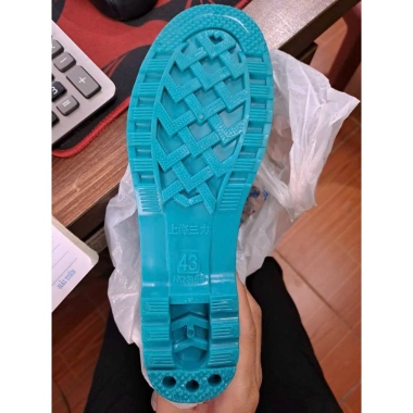 ủng hoa sen size 36-43 đi mưa lội nước, chống trượt, lao động nam nữ - 40.124 VND 3