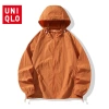 Uniqlo Classic 7 Màu Áo Khoác Gió Nam Chống UV Zip Câu Cá Ngoài Trời 267.840 VND