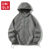 Uniqlo Classic 7 Màu Áo Khoác Gió Nam Chống UV Zip Câu Cá Ngoài Trời 267.840 VND 8