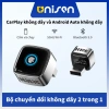 Unisen Chuyển đổi CarPlay/Android Auto 2 trong 1 có dây không dây – Cắm ngay 299.000₫