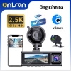 Unisen F5 Camera hành trình ô tô HD 1.440P WiFi GPS camera giám sát đỗ xe 24h 1.299.000
