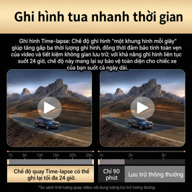 Unisen P83 Camera hành trình 4G LTE 2K - Tầm nhìn ban đêm, WIFI GPS, đỗ xe 24h 1.679.000₫ 6