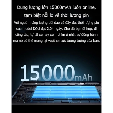 UODEGA Tap P70 12 inch Android13 Full HD SIM kép 16GB+1TB 15.000mAh Giá 1,9tr 3
