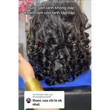 Uốn lạnh không dập số 2 Siêu Xoăn hot2.026 - Tóc xoăn tự nhiên, giảm 22% chỉ 178.750₫