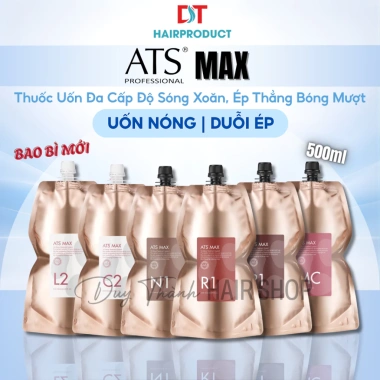 Uốn Nóng ATS Max 500ml Chính Hãng Thuốc Đa Cấp Sóng Xoăn, Ép Thẳng Bóng Mượt, 250k Uốn Nóng ATS Max 500ml Chính Hãng Thuốc Đa Cấp Sóng Xoăn, Ép Thẳng Bóng Mượt, 250k