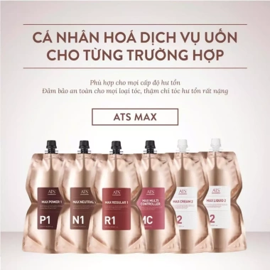 Uốn Nóng ATS Max 500ml Chính Hãng Thuốc Đa Cấp Sóng Xoăn, Ép Thẳng Bóng Mượt, 250k 5 Uốn Nóng ATS Max 500ml Chính Hãng Thuốc Đa Cấp Sóng Xoăn, Ép Thẳng Bóng Mượt, 250k 5