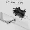 Uống Động Cơ Sạc Nhanh QC 3.0 USB 18W, LED Vôn DC12-24V, Hiển Thị Điện Áp, Không Thấm Nước - 246.300 VND 3