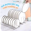 Úp Bát Đĩa Inox Chống Gỉ MonoHome Kệ Úp Đũa Tô Ráo Nước Không Gian, Giá 59.000