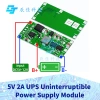 UPS 5V 2A mô-đun cấp nguồn liên tục 12V Polymer 15W pin lithium bảo vệ ngược giám sát giá 64.593 VND