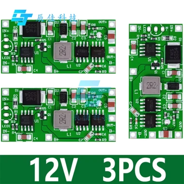 UPS 5V 2A mô-đun cấp nguồn liên tục 12V Polymer 15W pin lithium bảo vệ ngược giám sát giá 64.593 VND