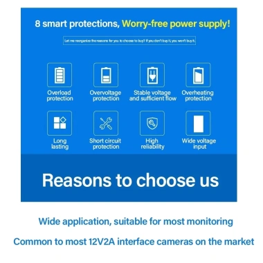 UPS Ngoại Trời Chống Thấm 3m Dây, Nguồn Liên Tục, Chống Sét, Giám Sát Camera - 90.456đ 8