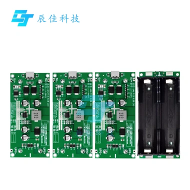 UPS18.650 Pin Lithium 15W 3A Tăng Áp Sạc 5V 9V 12V Không Gián Đoạn Công Suất Cao 5