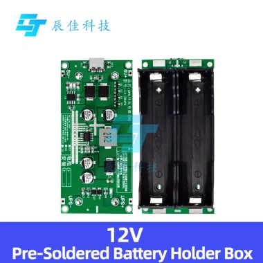 UPS18.650 Pin Lithium 15W 3A Tăng Áp Sạc 5V 9V 12V Không Gián Đoạn Công Suất Cao 8