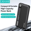 USAMS Power Bank 22.5W 20.000mAh Sạc nhanh hai chiều, Dung lượng lớn, Chính hãng iPhone Android - 306.900đ