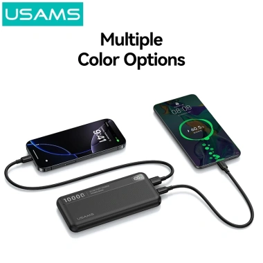 USAMS Power Bank 22.5W 20.000mAh Sạc nhanh hai chiều, Dung lượng lớn, Chính hãng iPhone Android - 306.900đ 3 USAMS Power Bank 22.5W 20.000mAh Sạc nhanh hai chiều, Dung lượng lớn, Chính hãng iPhone Android - 306.900đ 3