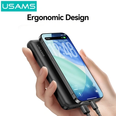 USAMS Power Bank 22.5W 20.000mAh Sạc nhanh hai chiều, Dung lượng lớn, Chính hãng iPhone Android - 306.900đ