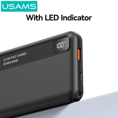 USAMS Power Bank 22.5W 20.000mAh Sạc nhanh hai chiều, Dung lượng lớn, Chính hãng iPhone Android - 306.900đ 9 USAMS Power Bank 22.5W 20.000mAh Sạc nhanh hai chiều, Dung lượng lớn, Chính hãng iPhone Android - 306.900đ 9