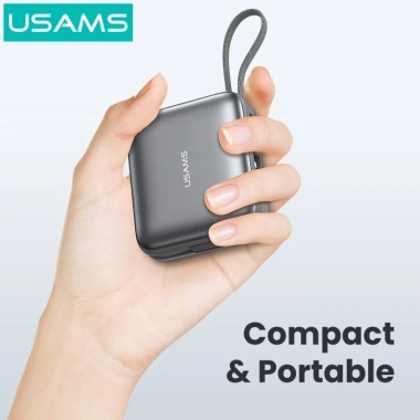 Usams Powerbank 10.000mAh 22.5W Sạc nhanh, Màn hình số gập lại cho điện thoại 3 Usams Powerbank 10.000mAh 22.5W Sạc nhanh, Màn hình số gập lại cho điện thoại 3