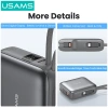 Usams Powerbank 10.000mAh 22.5W Sạc nhanh, Màn hình số gập lại cho điện thoại 8
