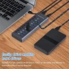 USB 3.0 Hub 10 Cổng Đa Nguồn, Docking Station, Sạc Nhanh, Công Tắc Thông Minh, Giá ưu đãi 370.420₫ 4