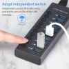 USB 3.0 Hub 10 Cổng Đa Nguồn, Docking Station, Sạc Nhanh, Công Tắc Thông Minh, Giá ưu đãi 370.420₫ 7