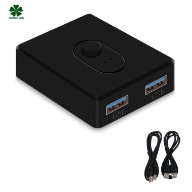 USB 3.0 KVM Switch 1X2/2X1 - Chia sẻ USB, Bàn phím, Chuột, Laptop, Máy in - Giá chỉ 104.390 VND