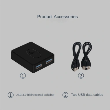 USB 3.0 KVM Switch 1X2/2X1 - Chia sẻ USB, Bàn phím, Chuột, Laptop, Máy in - Giá chỉ 104.390 VND 8