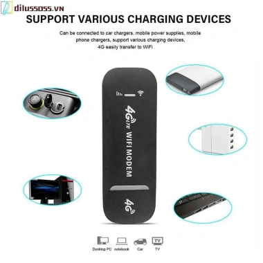 USB 4G LTE phát WiFi từ SIM 3G/4G, hỗ trợ mọi nhà mạng - Giá chỉ 255.000đ 7