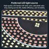 USB Big Devil Eyes Light cho ô tô - Màn hình LED, lập trình, ánh sáng cửa sổ 3