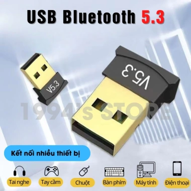 USB Bluetooth 5.0 - Bổ sung Bluetooth cho PC, Laptop hỏng, loa, bàn phím, chuột - 79.000₫