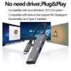 USB-C Hub 3 trong 1 Type-C sang HDMI 4K 120Hz + USB3.0 & 100W PD Docking Station 6