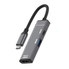 USB-C Hub 3 trong 1 Type-C sang HDMI 4K 120Hz + USB3.0 & 100W PD Docking Station 7