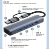 USB-C HUB đa cổng USB 3.0 và Gigabit Ethernet RJ45 cho MacBook Pro - 264.000đ 4