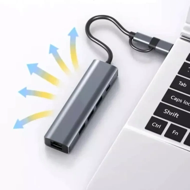 USB-C HUB đa cổng USB 3.0 và Gigabit Ethernet RJ45 cho MacBook Pro - 264.000đ 7