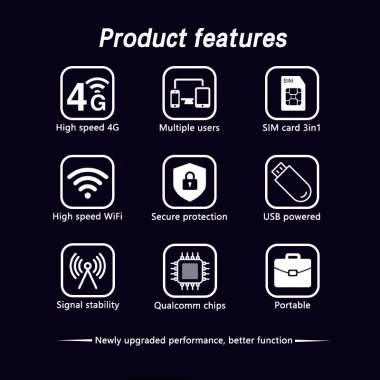 USB Dcom 4G LTE WiFi 150Mbps Phủ sóng rộng, kết nối 10 thiết bị, giá chỉ 400k 5