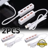USB Hub 4 cổng cáp mở rộng 115cm – Thiết kế di động 8cm, sạc PC/Laptop/Phone nhanh