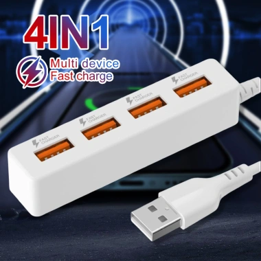 USB HUB 4 Cổng Tốc Độ Cao - Adapter Mở Rộng Đa Cổng, Giá Siêu Tiết Kiệm 40.189₫