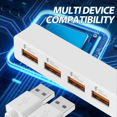 USB HUB 4 Cổng Tốc Độ Cao - Adapter Mở Rộng Đa Cổng, Giá Siêu Tiết Kiệm 40.189₫