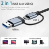 USB Hub 8 trong 2 USB-C, 4 USB 3.0 + Đọc thẻ TF/SD, âm thanh MacBook Pro Air - 92.400₫ 4