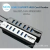 Usb Hub Combo 8 Cổng + Đầu Đọc Thẻ SD - Hub Mở Rộng 2.0 USB, Giá chỉ 93.500 VND 6