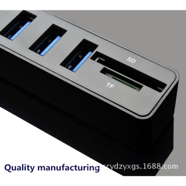 Usb Hub Combo 8 Cổng + Đầu Đọc Thẻ SD - Hub Mở Rộng 2.0 USB, Giá chỉ 93.500 VND