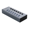 USB HUB ORICO BT2U3-7AB 7 Cổng USB 3.0 Độc Lập - Hàng Chính Hãng Giá Ưu Đãi 950k 3
