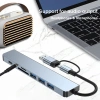 USB HUB Type C Đa Cổng 4 Port Adapter cho Điện Thoại, Laptop, PC - Tốc Độ 5Gbps, Giá Giảm 110k 3