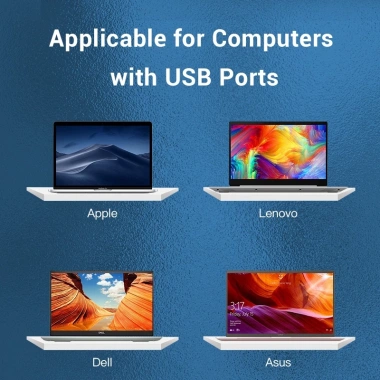 USB HUB Vention: Đầu chia USB A sang RJ45 Gigabit 10/100/1.000Mbps, 4 cổng USB 3.0/2.0, giảm giá 390.000₫