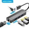 USB HUB Vention: Đầu chia USB A sang RJ45 Gigabit 10/100/1.000Mbps, 4 cổng USB 3.0/2.0, giảm giá 390.000₫ 10