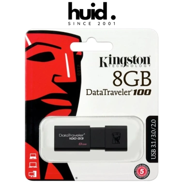 USB Kingston DataTraveler 100G3 8GB USB 3.0 - Giá 108.000đ, tốc độ cao, bảo mật