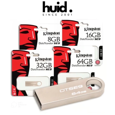 USB Kingston DataTraveler SE9 64GB - USB 2.0 Mini, Lưu trữ nhanh, Giá chỉ 83.000₫