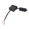 USB Sạc Xe 12-24V 2.4A Chống Thấm Nước - Chuyển Đổi Hình Vuông Xe Máy - Hrtyvhin 8
