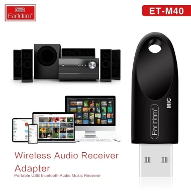 USB Thu Bluetooth Earldom M40 Tai nghe không dây giảm giá 20% chỉ 119.000₫ 3