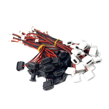 USB Type-C Đầu Nối Chống Nước Nén Trực Tiếp 1-10 Cái, Đế Nữ, Ổ Cắm Nữ, Sạc Hàn - 43.443₫